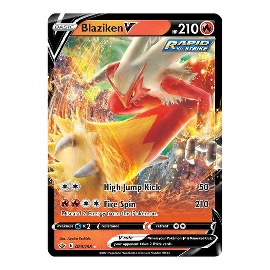 Blaziken V #20/198 Chilling Reign
