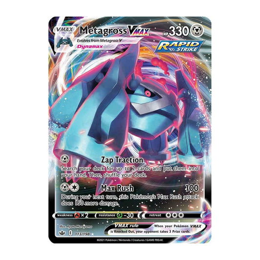 Metagross VMAX #113/198 Chilling Reign