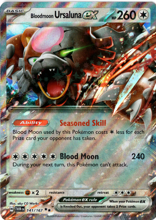 Bloodmoon Ursaluna ex – 141/167 – Twilight Masquerade – EN