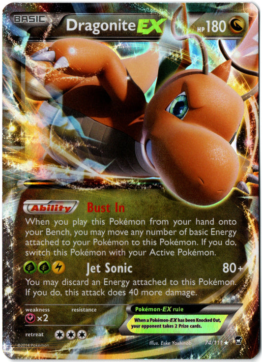 Dragonite EX – 74/111 – Furious Fists – EN