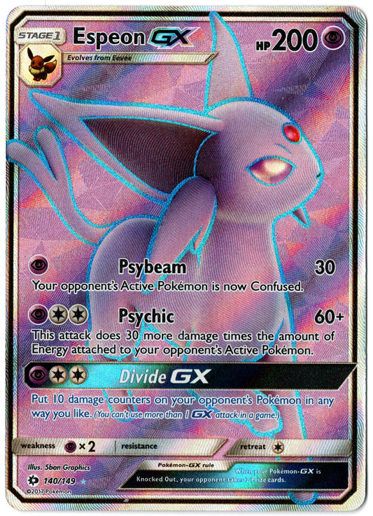 Espeon GX – 140/149 – Sun & Moon – EN