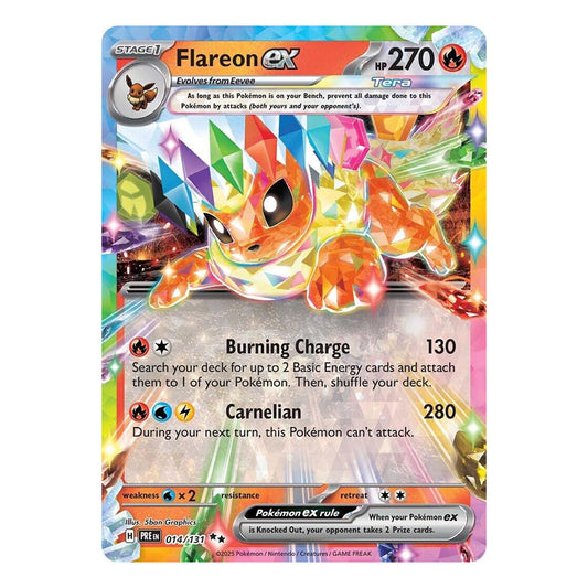 Flareon ex #14/131 Prismatic Evolutions