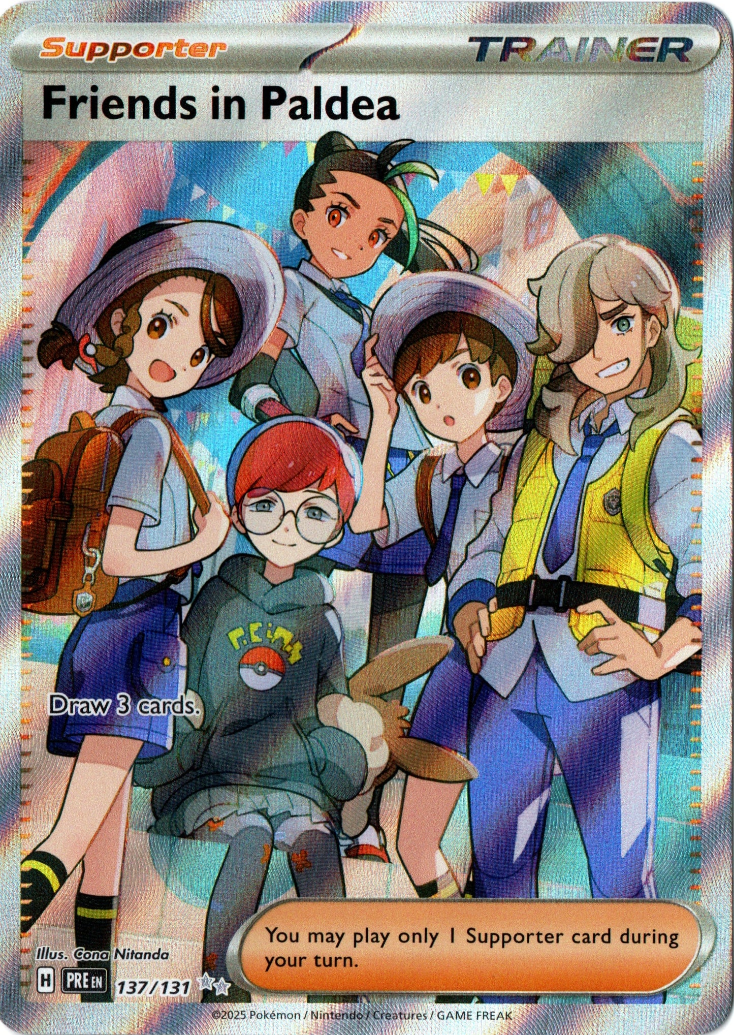 Friends in Paldea – 137/131 – Prismatic Evolutions – EN