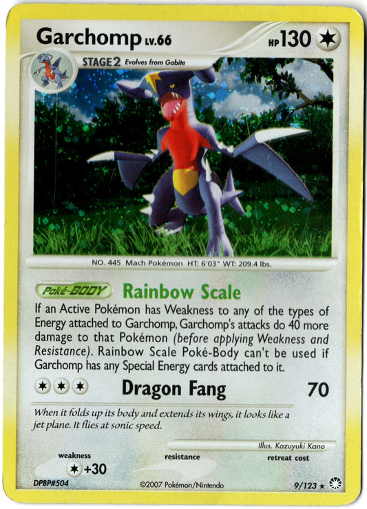 Garchomp – 9/123 – Mysterious Treasures – EN