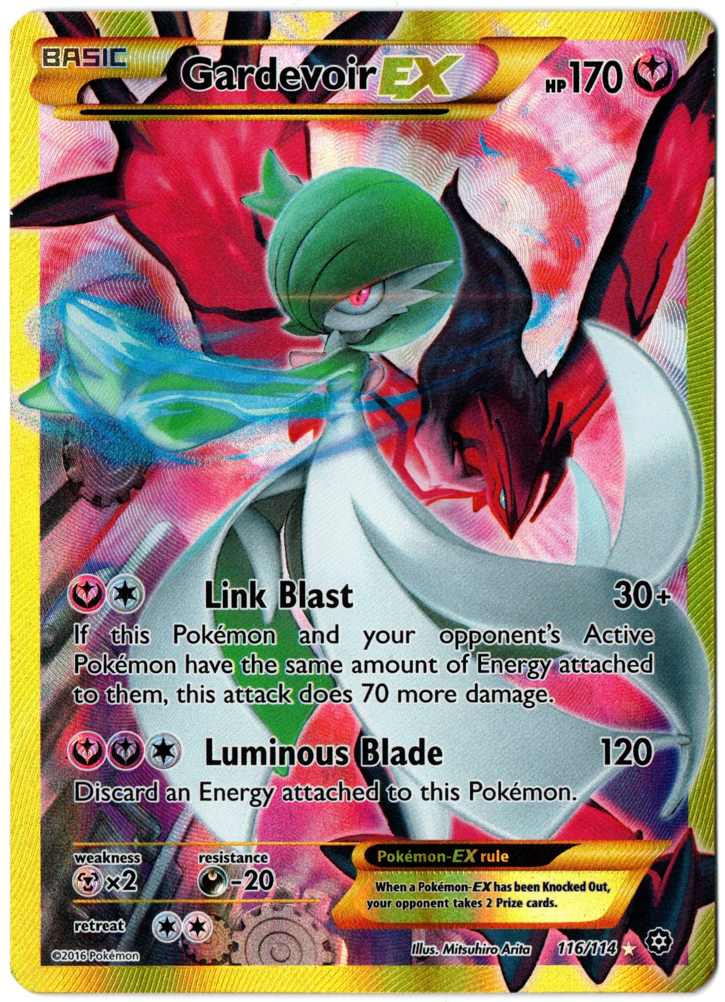 Gardevoir EX – 116/114 – Steam Siege – EN