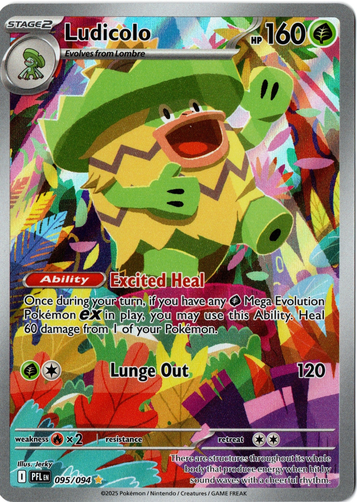 Ludicolo – 095/094 – Phantasmal Flames – EN