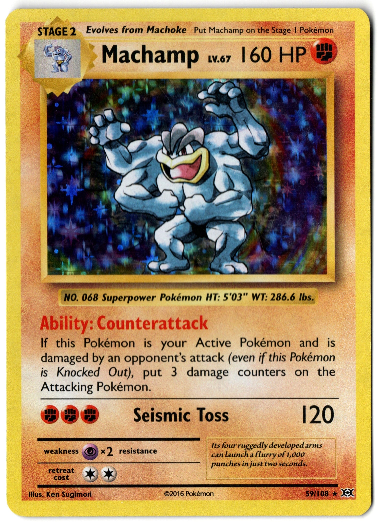 Machamp – 59/108 – Evolutions – EN