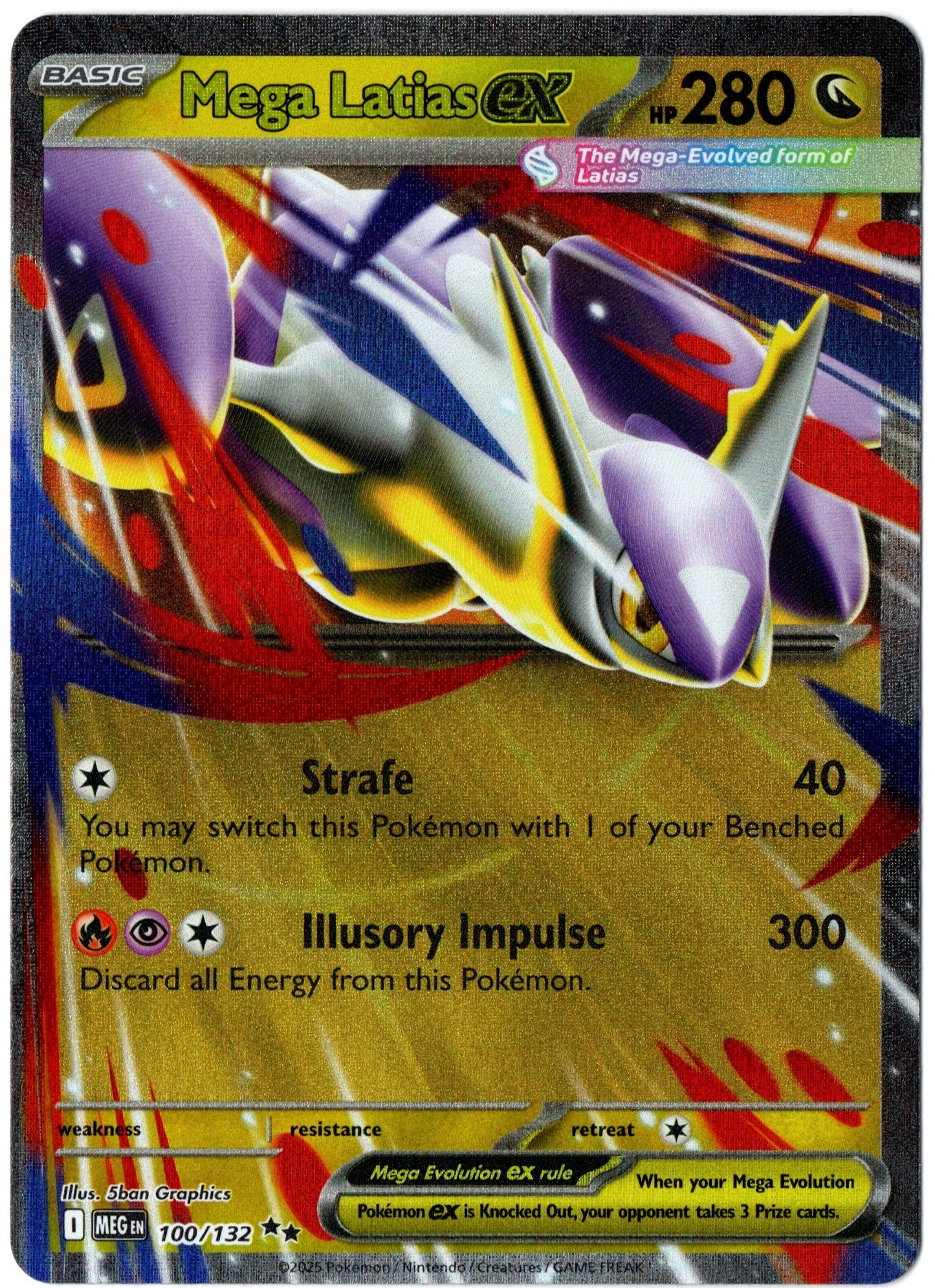 Mega Latias ex – 100/132 – Mega Evolution – EN