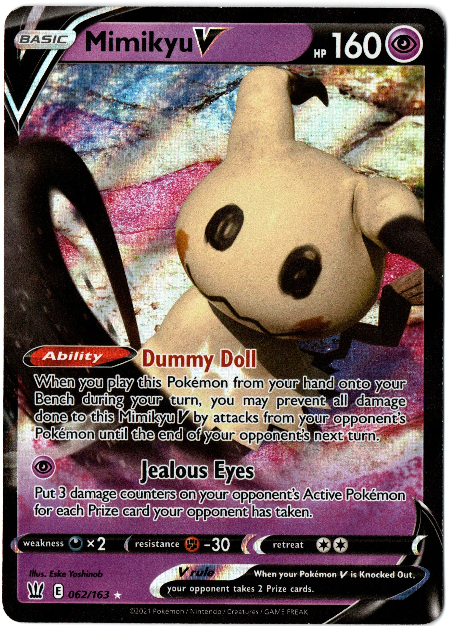 Mimikyu V 062/163 – Battle Styles