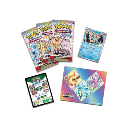 Pokémon Prismatic Evolutions Tech Sticker Collection - Glaceon