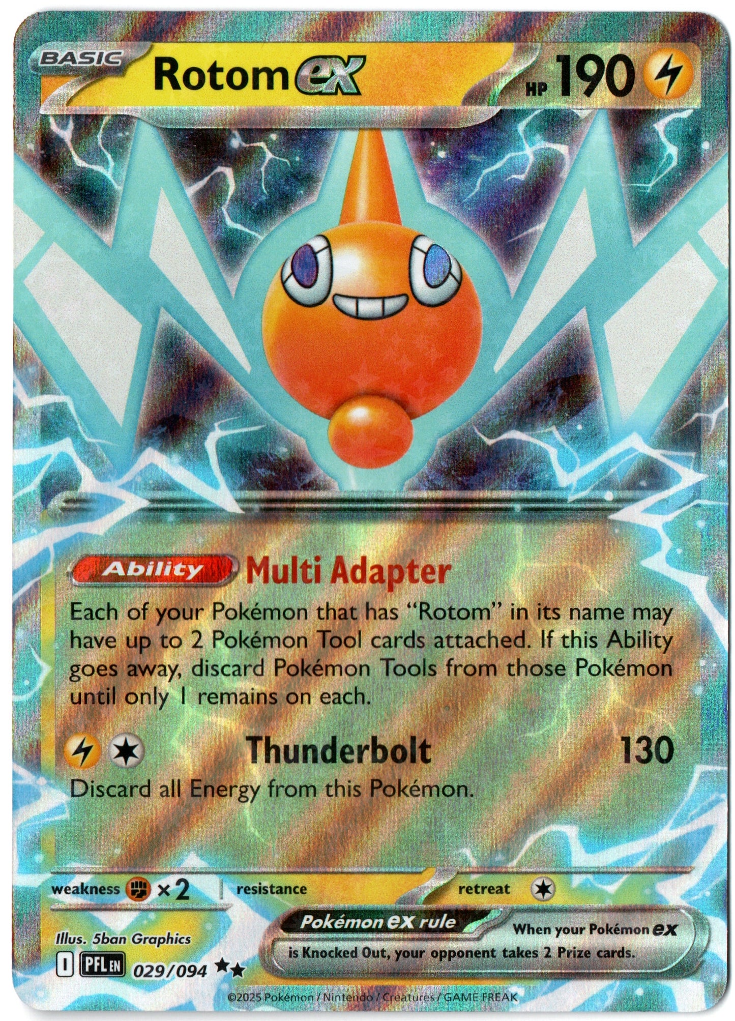 Rotom ex – 029/094 – Phantasmal Flames – EN