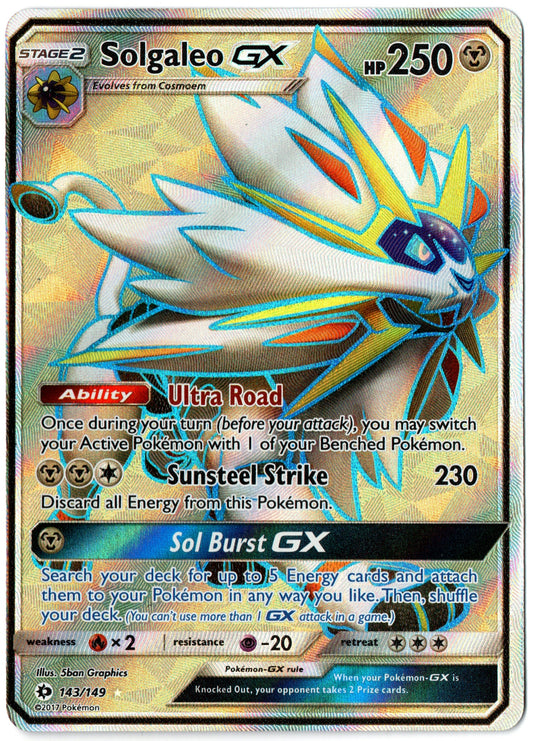 Solgaleo GX – 143/149 – Sun & Moon – EN