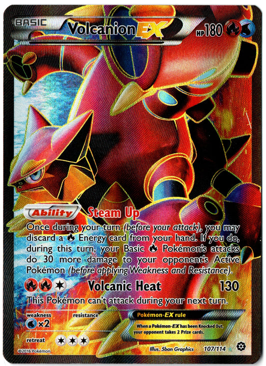 Volcanion EX – 107/114 – Steam Siege – EN