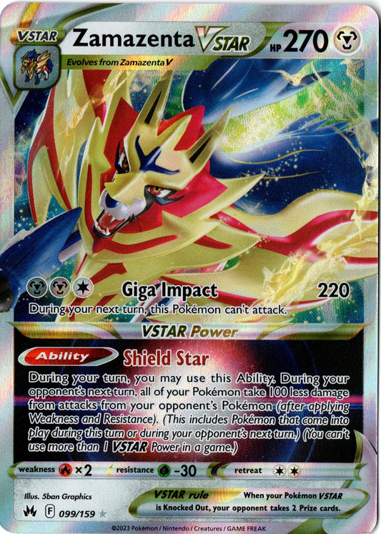 Zamazenta VStar – 099/159 – Crown Zenith – EN